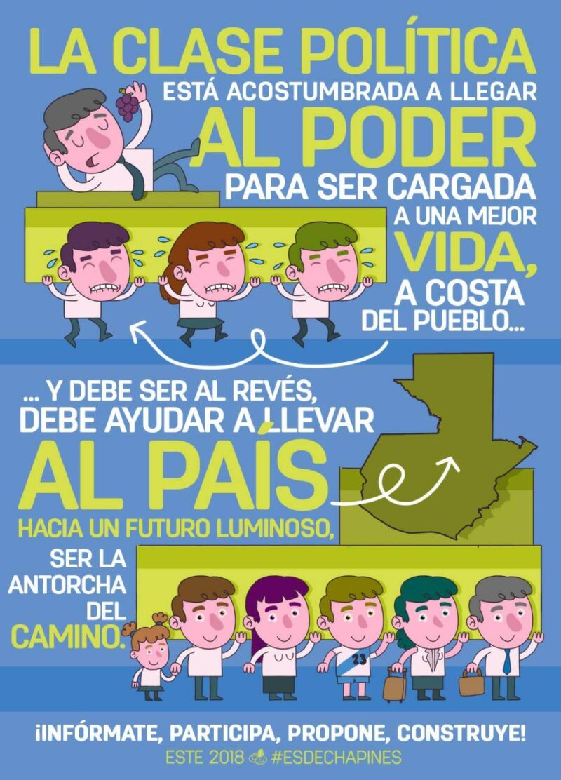 Clase política al servicio del pueblo