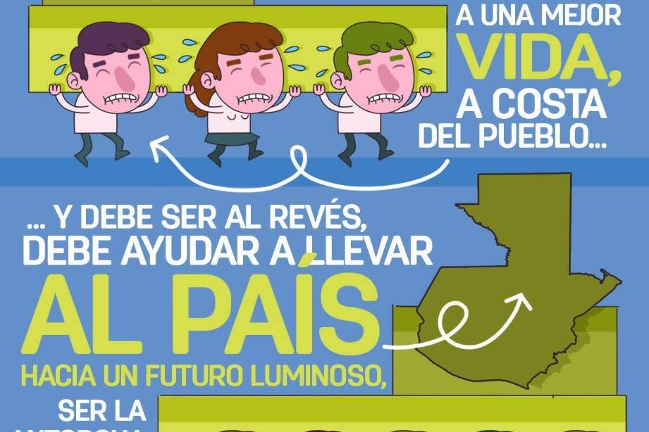 Clase política al servicio del pueblo